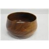 Image 3 : Milo Wood Bowl, Artist Robert W. Butts, Approx. 7.5" Dia, 4" Tall