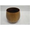 Image 5 : Milo Wood Bowl, Artist Pat Kramer?, Approx. 6.5" Dia, 7" Tall