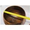 Image 13 : Curly Koa Wood Bowl, Artist Robert W. Butts, Approx. 13" Dia (top), 9.5" Tall
