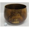 Image 1 : Curly Koa Wood Bowl, Artist Robert W. Butts, Approx. 13" Dia (top), 9.5" Tall