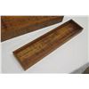 Image 11 : Curly Koa Wood Case w/ Removable Tray, Artist Marcus Castaing, Approx. 18.5" Long, 8.5 Wide, 4" Tall