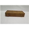 Image 14 : Curly Koa Wood Case w/ Removable Tray, Artist Marcus Castaing, Approx. 18.5" Long, 8.5 Wide, 4" Tall