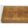 Image 3 : Curly Koa Wood Case w/ Removable Tray, Artist Marcus Castaing, Approx. 18.5" Long, 8.5 Wide, 4" Tall