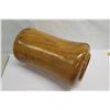 Image 10 : Very Large, Tall Norfolk Pine Wood Umbrella/Cane Stand, by Robert W. Butts, Approx. 13.5" Dia, 23" H