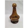 Image 9 : Curly Koa Wood Bowl w/ Poi Pounder Shaped Lid & Base by Robert W. Butts, Approx. 10" Dia, 16.5" H
