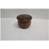 Image 7 : Lidded Wooden Bowl from Kamari Woods, Approx. 7.5" Dia (bottom), 4.5" Tall