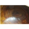 Image 12 : X-Large Koa Bowl w/ Patch Details, Swirl/Ring Patterns, Artist Robert W. Butts, Approx. 17.5" Dia
