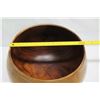 Image 15 : X-Large Koa Bowl w/ Patch Details, Swirl/Ring Patterns, Artist Robert W. Butts, Approx. 17.5" Dia