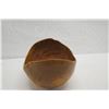 Image 4 : Freeform Wooden Bowl, Artist F. Clemente 'Bombay' Approx. 8.5" x 7" x 7" Tall