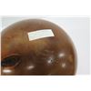 Image 11 : Large Milo Wood Bowl, Artist James W. Lowell Jr. 1/09, Approx. 10.5" Dia, 14" Tall