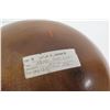 Image 12 : Large Milo Wood Bowl, Artist James W. Lowell Jr. 1/09, Approx. 10.5" Dia, 14" Tall