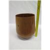 Image 15 : Large Milo Wood Bowl, Artist James W. Lowell Jr. 1/09, Approx. 10.5" Dia, 14" Tall