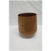 Image 3 : Large Milo Wood Bowl, Artist James W. Lowell Jr. 1/09, Approx. 10.5" Dia, 14" Tall
