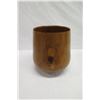 Image 4 : Large Milo Wood Bowl, Artist James W. Lowell Jr. 1/09, Approx. 10.5" Dia, 14" Tall