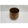 Image 5 : Large Milo Wood Bowl, Artist James W. Lowell Jr. 1/09, Approx. 10.5" Dia, 14" Tall