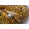Image 25 : X-Large Curly Koa Wood Bowl w/ Patch Details, Artist Robert W. Butts, Approx. 23" Dia, 15" Tall