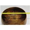 Image 27 : X-Large Curly Koa Wood Bowl w/ Patch Details, Artist Robert W. Butts, Approx. 23" Dia, 15" Tall