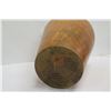 Image 10 : Very Large Tall Norfolk Pine Wood Vessel w/Lid, Tapered, Artist-Signed 2011, Approx. 26" H, 14" Dia