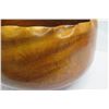 Image 6 : Very Large Wooden Bowl w/ Fluted Rim Detail, Approx. 19.5" Dia, 13.5" Tall