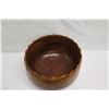 Image 7 : Very Large Wooden Bowl w/ Fluted Rim Detail, Approx. 19.5" Dia, 13.5" Tall