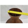 Image 13 : Tall Norfolk Pine Wood Vessel, Rounded Base, Approx. 13.5" Dia, 25" Tall, Retail $4540