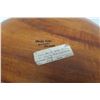 Image 11 : Large Curly Koa Wood Bowl, Artist Robert W. Butts, Approx. 18" Dia, 10" Tall