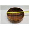 Image 12 : Large Curly Koa Wood Bowl, Artist Robert W. Butts, Approx. 18" Dia, 10" Tall