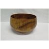 Image 2 : Large Curly Koa Wood Bowl, Artist Robert W. Butts, Approx. 18" Dia, 10" Tall