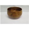 Image 4 : Large Curly Koa Wood Bowl, Artist Robert W. Butts, Approx. 18" Dia, 10" Tall