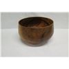 Image 5 : Large Curly Koa Wood Bowl, Artist Robert W. Butts, Approx. 18" Dia, 10" Tall