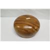Image 9 : Large Curly Koa Wood Bowl, Artist Robert W. Butts, Approx. 18" Dia, 10" Tall