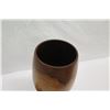 Image 7 : Tall Milo Wood Vessel w/ Lid & Pedestal Base, Artist Kapahikaua "Kaneohe, HI", Approx. 28"H, 7"Dia