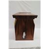 Image 10 : Carved Koa Wood Stool, Signed CJB 1/13, Approx. 23.5" L, 15.5 W, 21" Tall