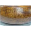Image 8 : Large Curly Koa Wood Bowl, Artist Robert W. Butts, Approx. 19" Dia, 8" Tall