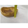 Image 8 : Wooden Bowl with Freeform Edge, "Raintree Natural Edge by Bob's Woodart", Approx. 13.5" Dia, 4.5" Ta
