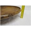 Image 8 : Milo Wood Platter, Flared w/ Concave Lip Detail, Artist Robert W. Butts, Approx. 21" Dia, 5" Tall
