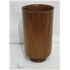 Image 1 : Tall Footed Milo Wood Vessel, Artist Kimo Austin, Approx. 8" Dia, 14" Tall