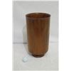 Image 3 : Tall Footed Milo Wood Vessel, Artist Kimo Austin, Approx. 8" Dia, 14" Tall