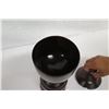Image 8 : Tall Lidded Wooden Bowl with Pedestal Base, Lacquered, Artist-Signed, Approx. 7" Dia, 17.5" Tall (sl
