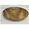 Image 1 : Large MonkeyPod Wooden Platter, Artist Les Ventura