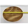 Image 9 : Large MonkeyPod Wooden Platter, Artist Les Ventura
