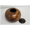 Image 6 : Rounded Koa Bowl with Lid, Artist Robert W. Butts, Approx. 9" Dia, 7.5" Tall