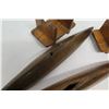 Image 13 : Qty 3 Vintage Canoes with Display Stands, Various Sizes