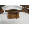 Image 4 : Qty 3 Vintage Canoes with Display Stands, Various Sizes
