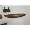 Image 9 : Qty 3 Vintage Canoes with Display Stands, Various Sizes