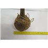 Image 8 : Gourd Vessel w/ Painted Detail & Rope