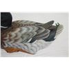 Image 8 : Carved Painted Wooden Mallard, Approx. 13" L, 6" Tall