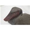 Image 4 : Large Carved Dark Wooden Mallard, Approx. 26" Long (slight damage to front foot)