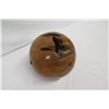 Image 2 : Accent Décor: Round Solid Wooden Orb, Approx. 11.5" Dia