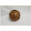 Image 4 : Accent Décor: Round Solid Wooden Orb, Approx. 11.5" Dia